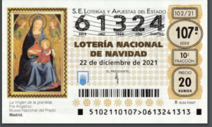 Loteria de Navidad Asociacion de vecionos Alameda Plaza De España